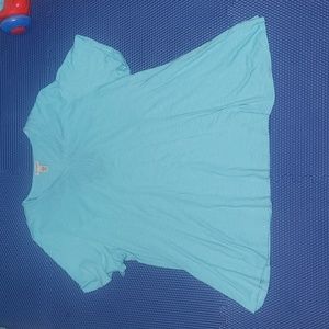 Catherine Womans Short sleeve top size 2x blue
